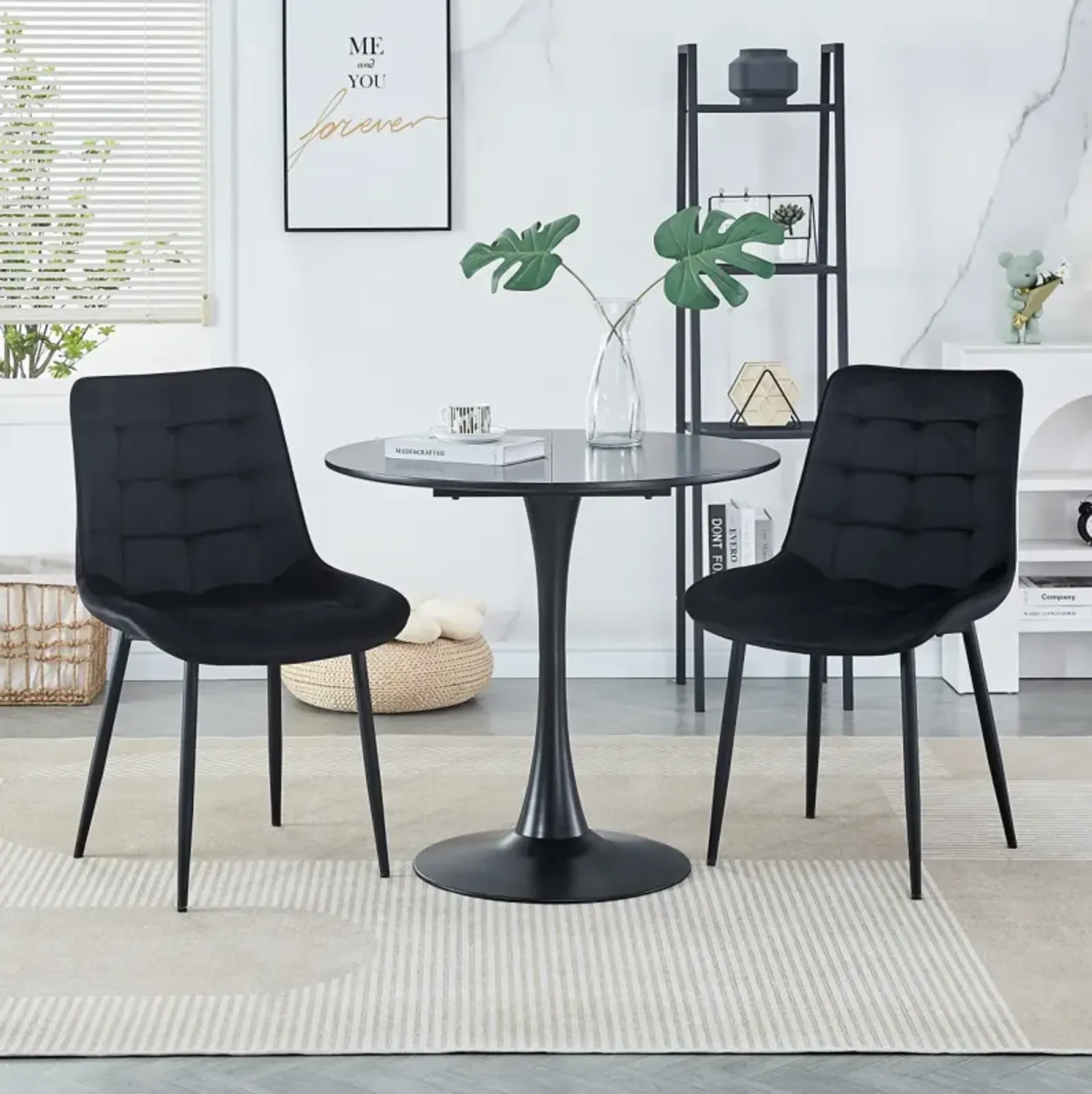 Dining Chair 2 Pieces, Modern Style, New Technology, Suitable For Restaurants, Cafes, Taverns