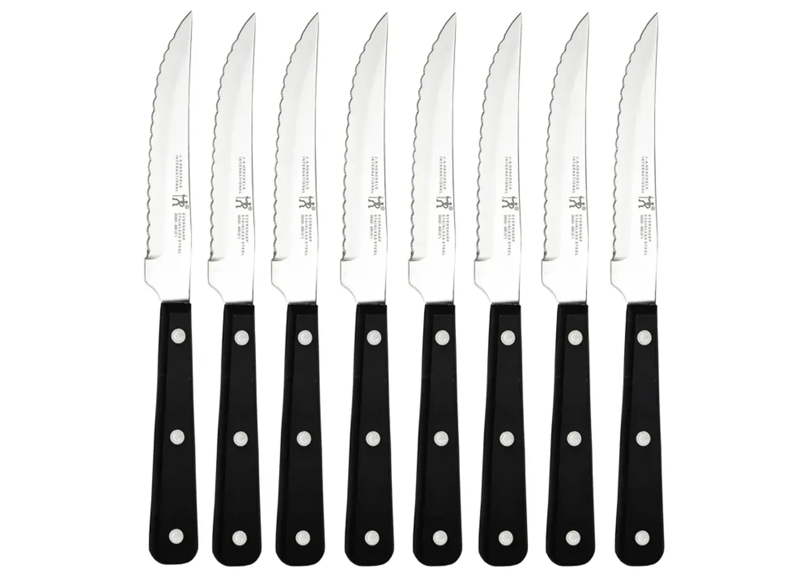 HENCKELS Razor-Sharp Steak Knife Set of 8, German Engineered Informed by 100+ Years of Mastery