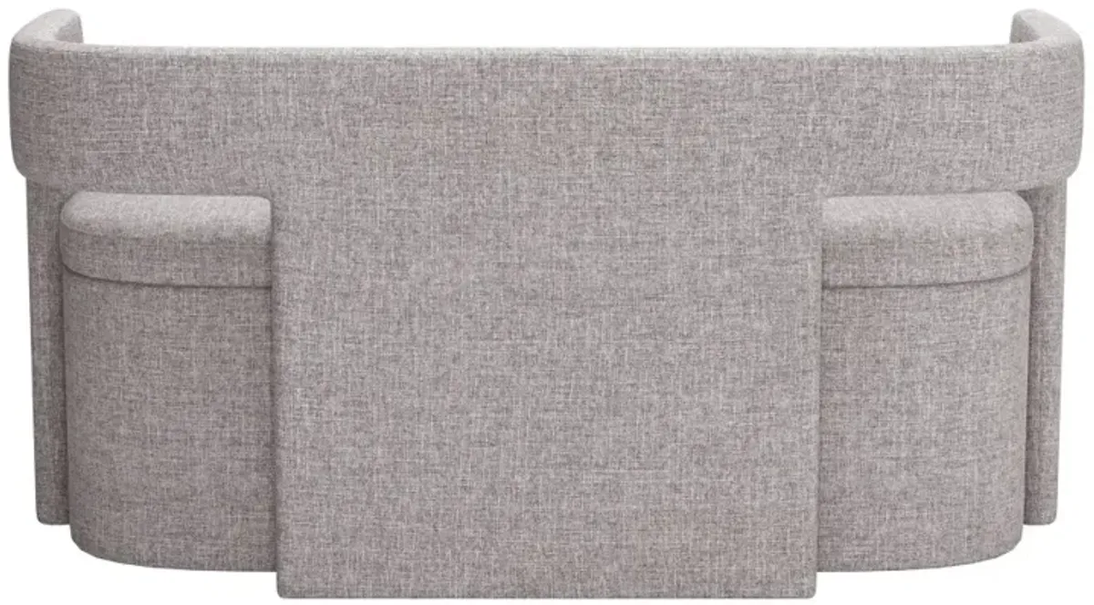 Papua Storage Bench Gray