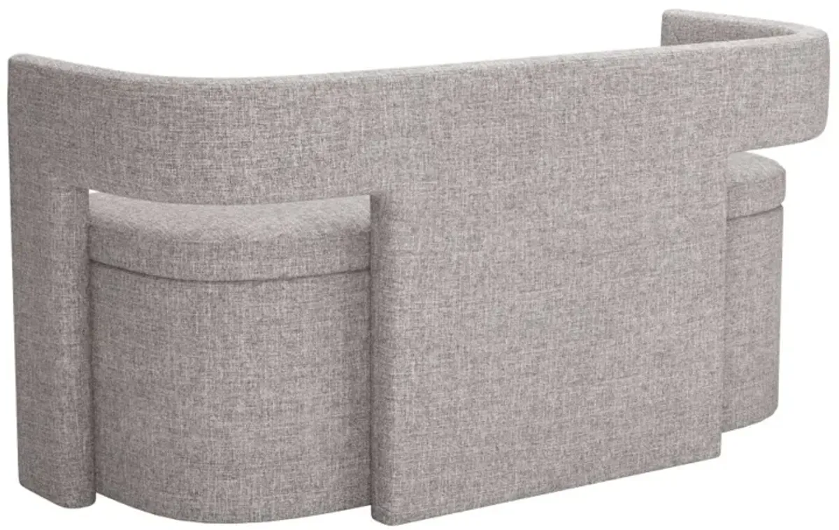 Papua Storage Bench Gray