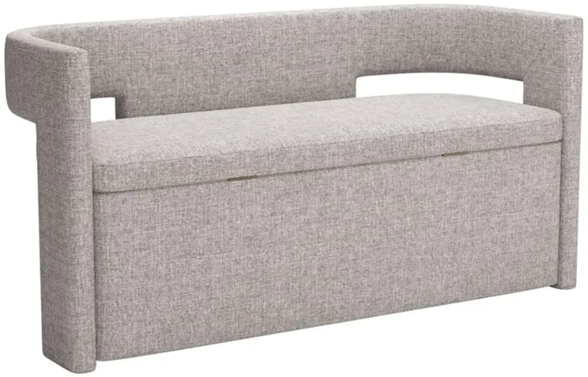 Papua Storage Bench Gray