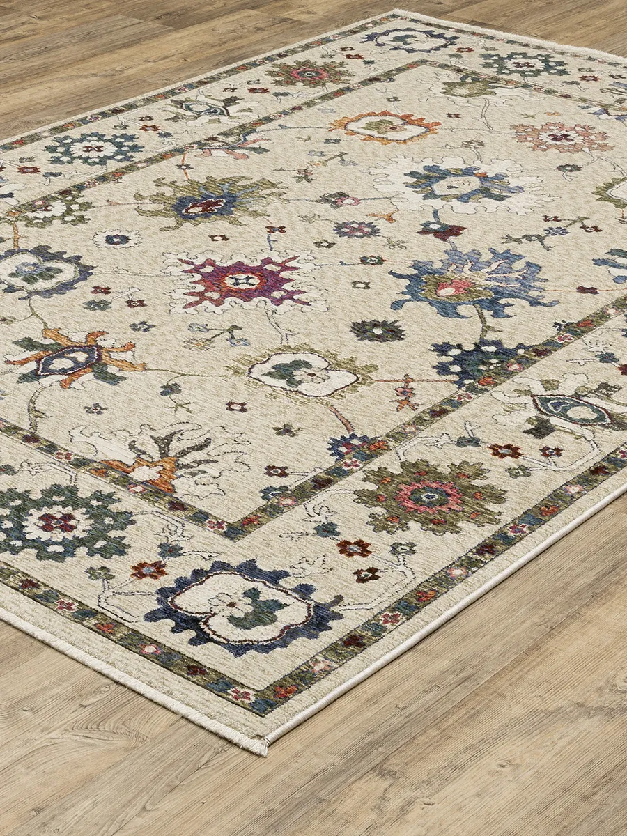 Hastings 2'3" x 7'6" Ivory Rug