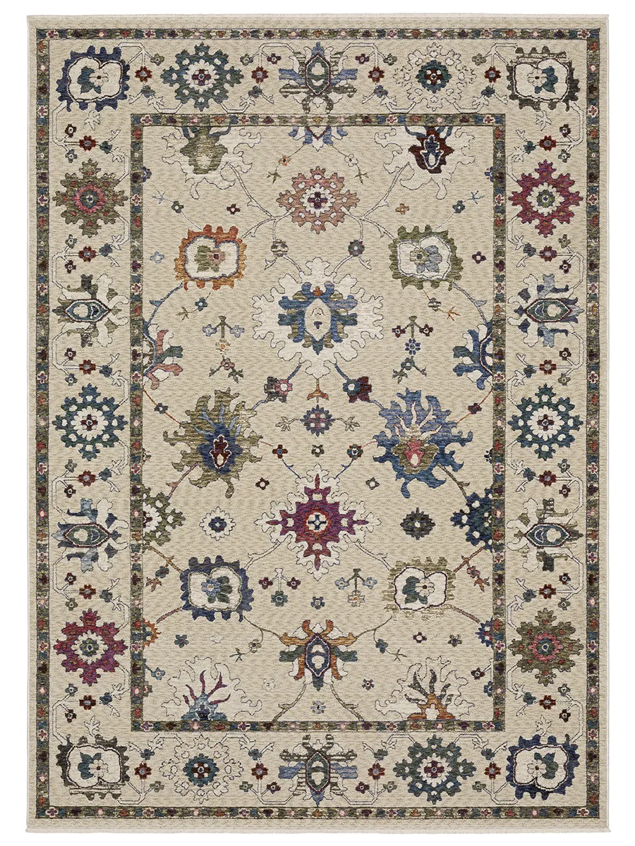 Hastings 2'3" x 7'6" Ivory Rug