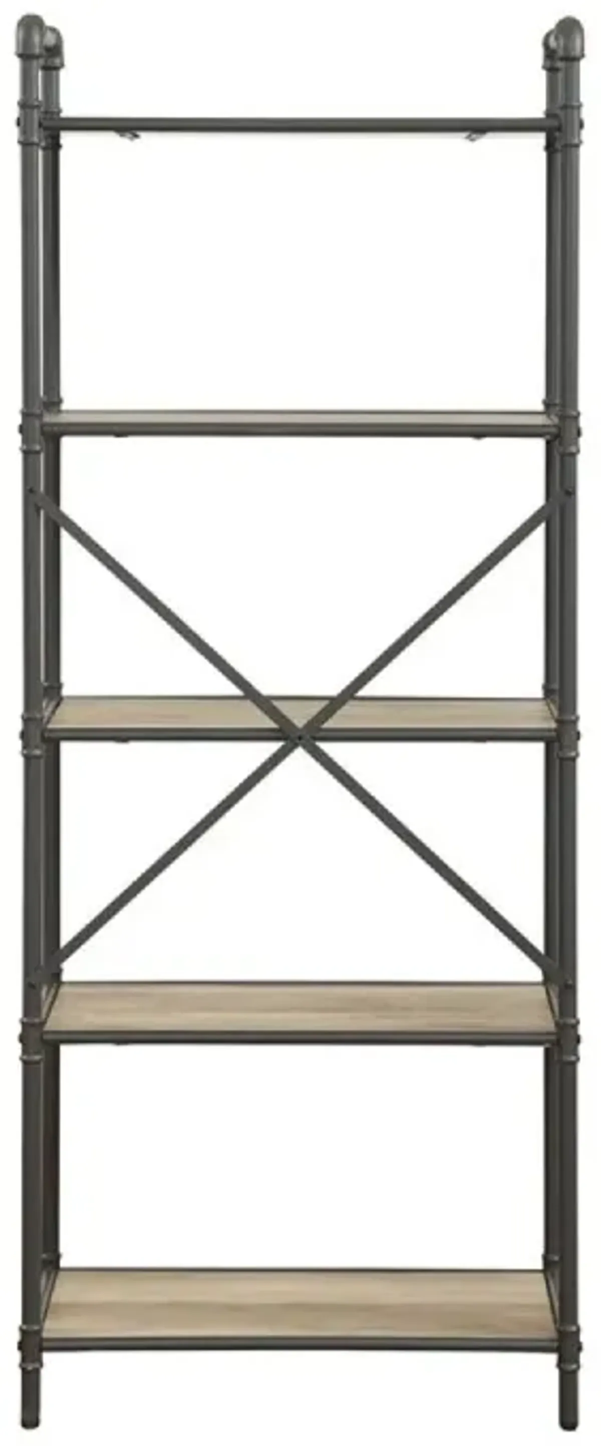 Itzel Bookshelf In Oak & Sandy