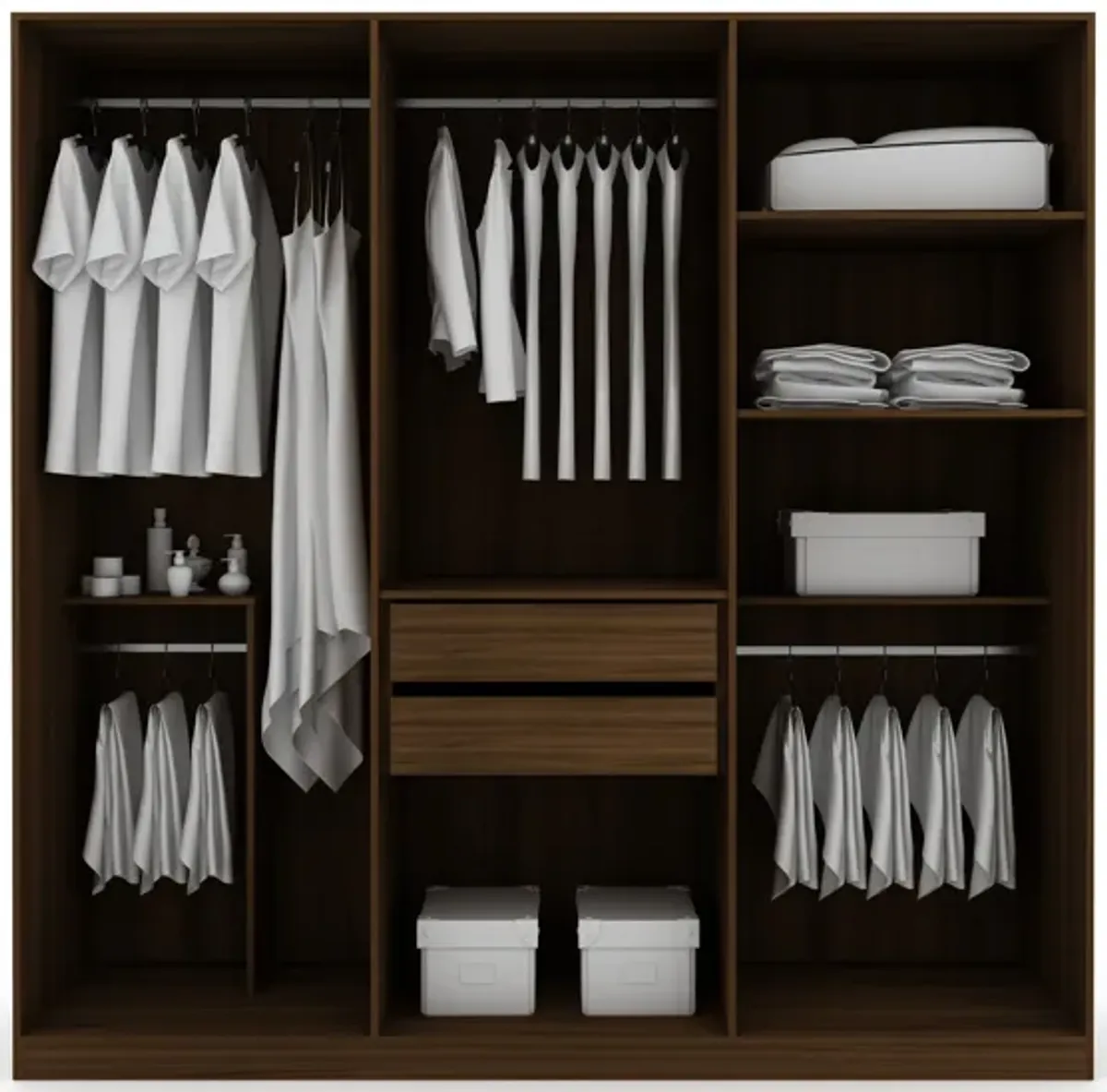 Gramercy Brown Wardrobe