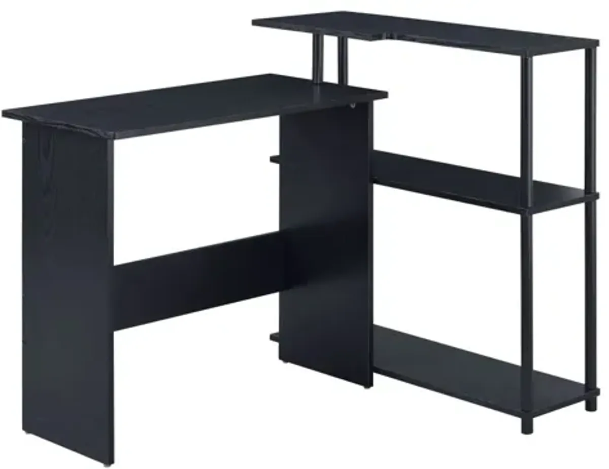 Ievi Writing Desk, Black Finish 92754