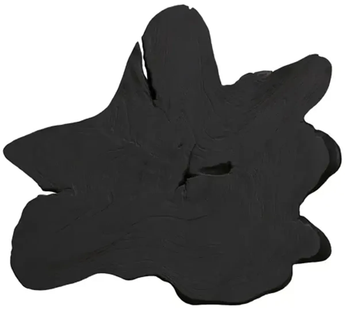 Freeform Teak Wall Slice