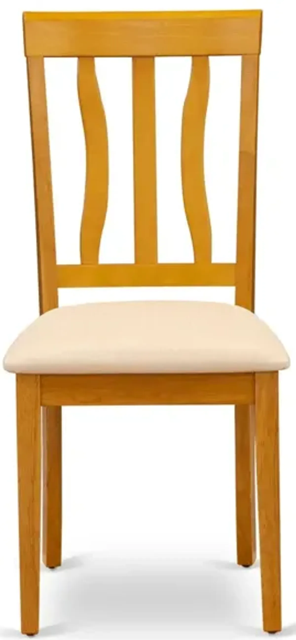 East West Furniture ANC-OAK-C Antique Dining Chair Cushion Seat with Oak Finish
