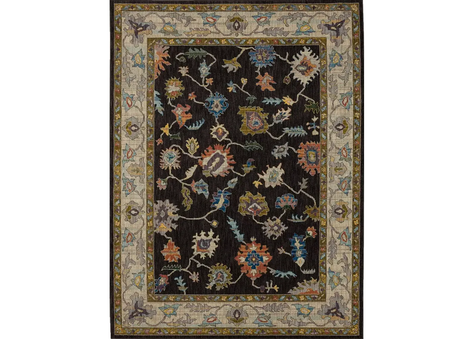 Pandora Fury Charcoal 9' 6" X 12' 11" Rug