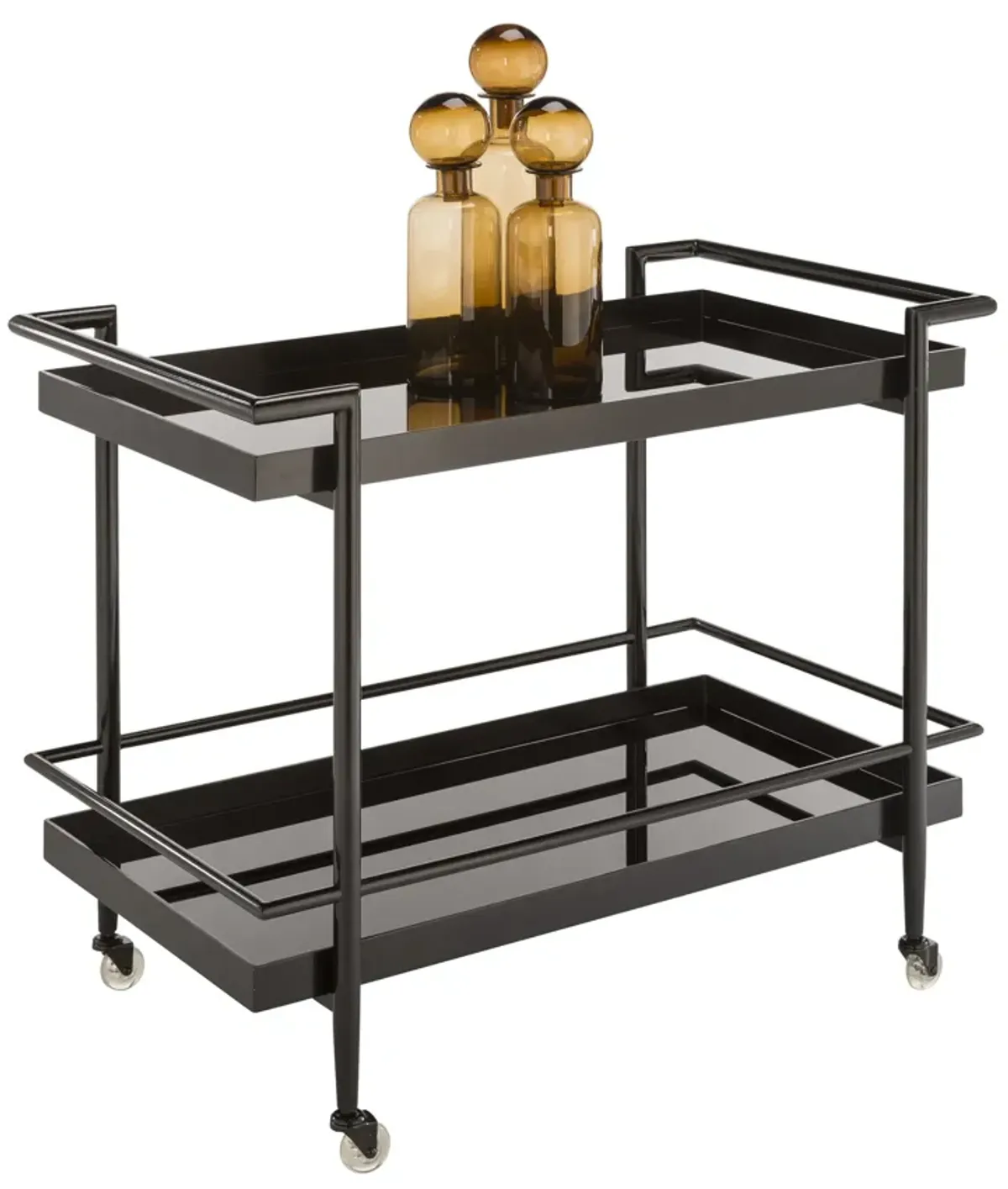 Livingston Black Bar Cart
