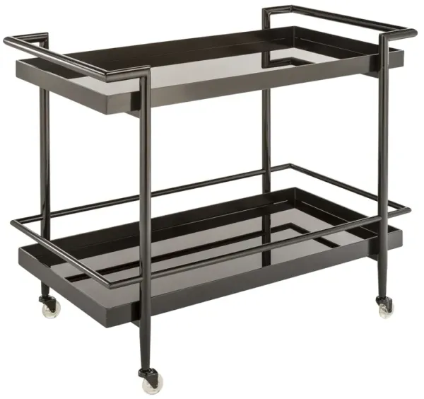 Livingston Black Bar Cart