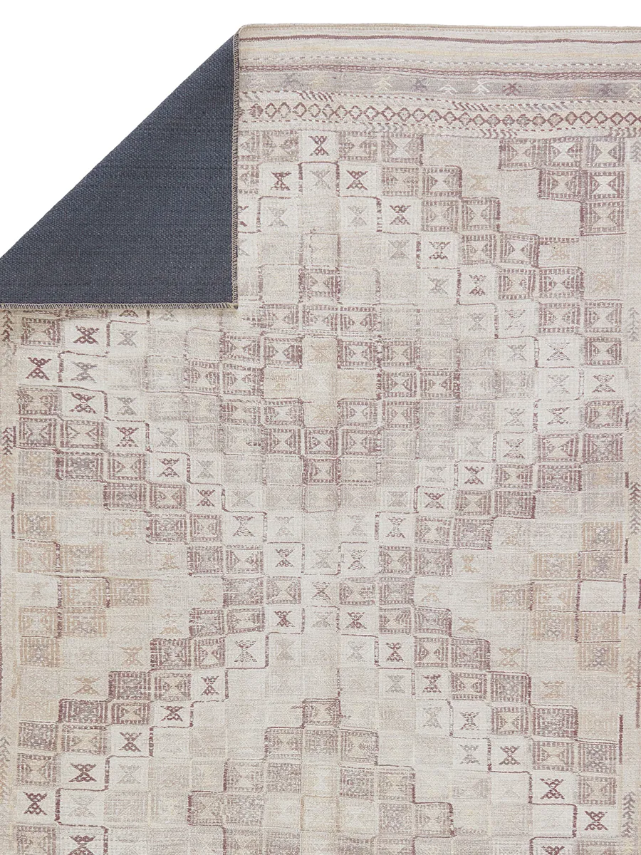 Harman By Katelester Davina Tan/Taupe 2'6" x 10' Runner Rug