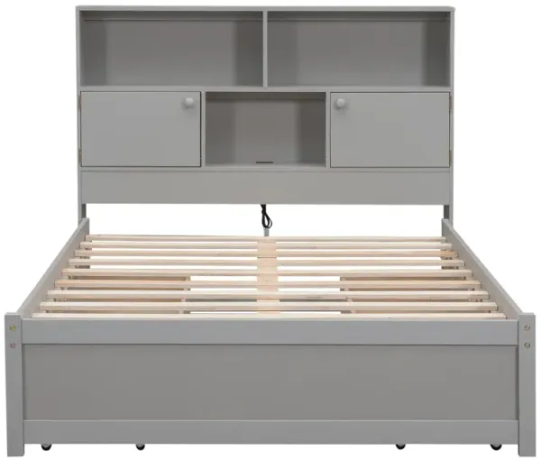 Merax Platform Bed with 4 Drawers