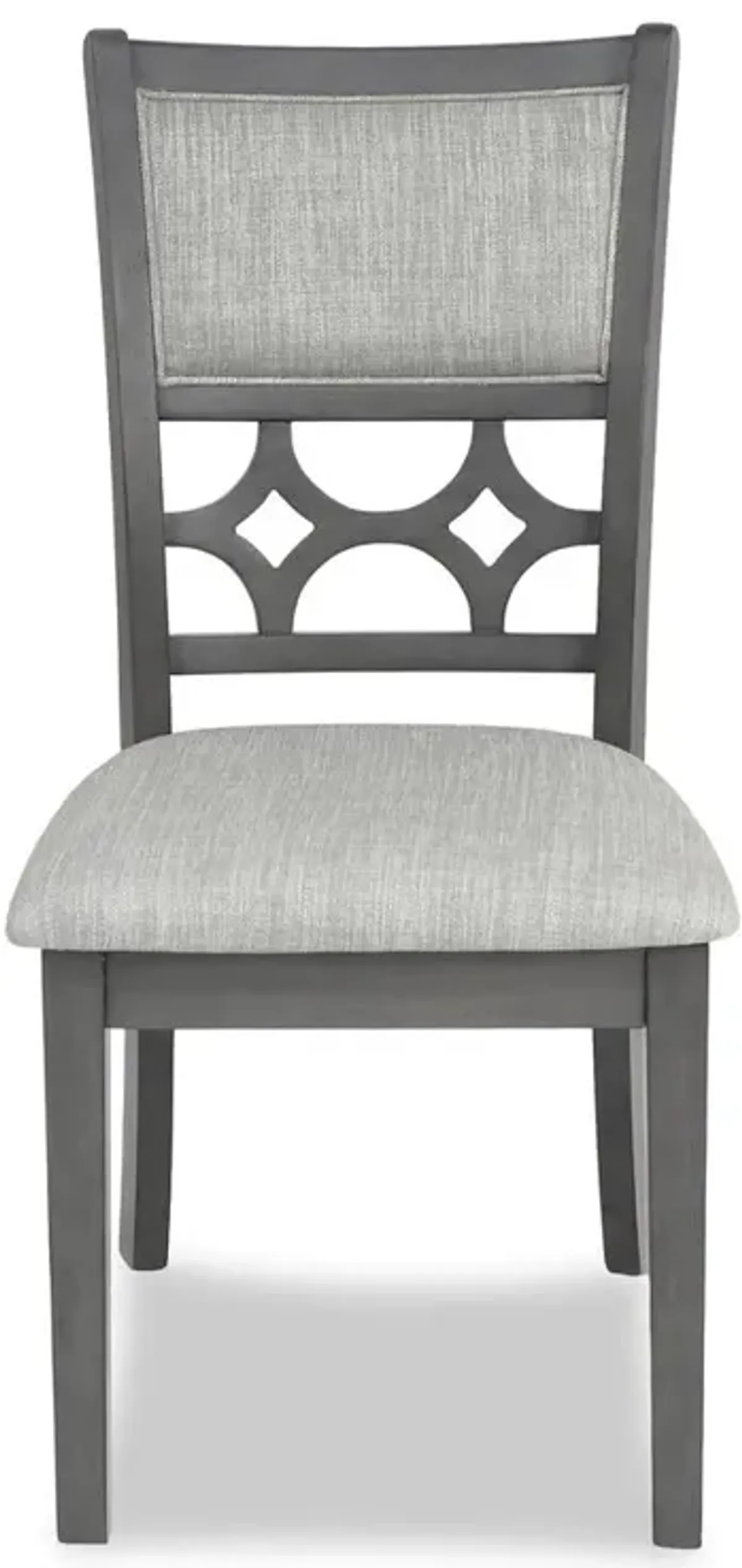 New Classic Furniture Furniture Mitchell 5-Piece Transitional Wood Dining Set in Gray