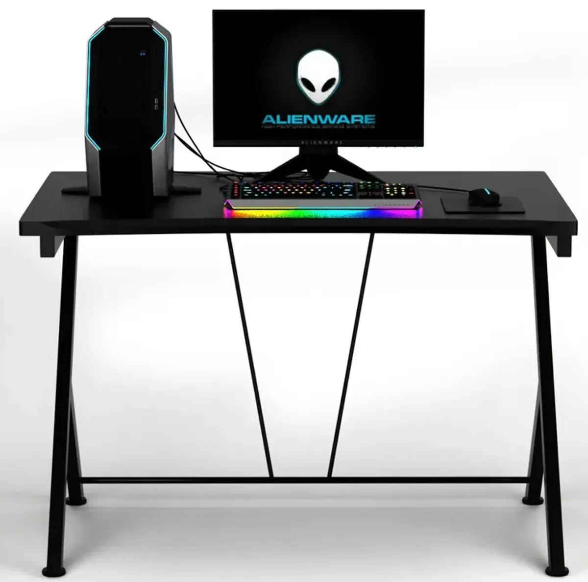 Costway Gaming Desk Computer Desk PC Laptop Table Workstation Home Office Ergonomic New