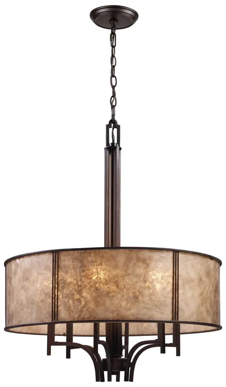 Barringer 24" Wide 6-Light Chandelier