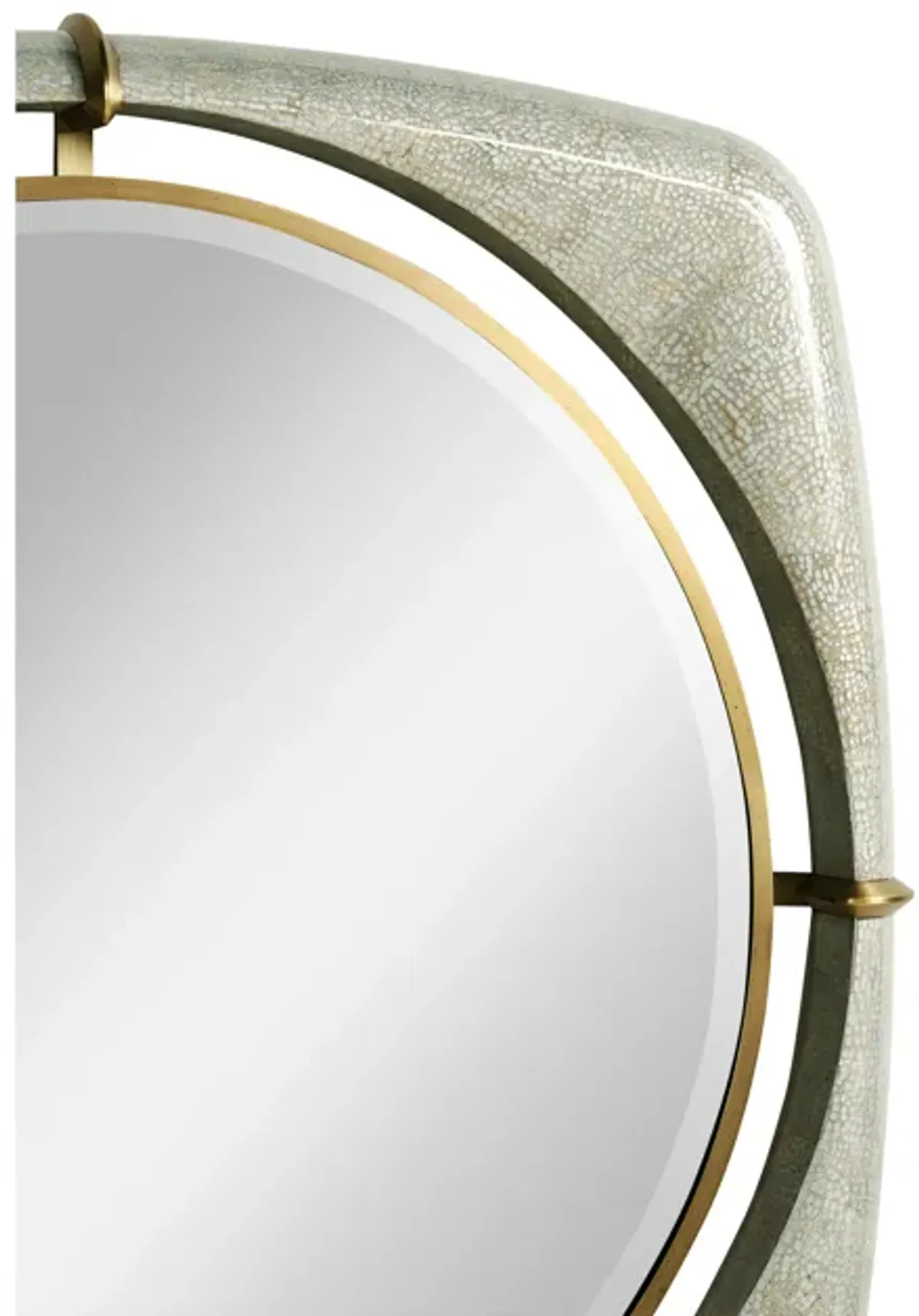 Toulouse Eggshell Mirror