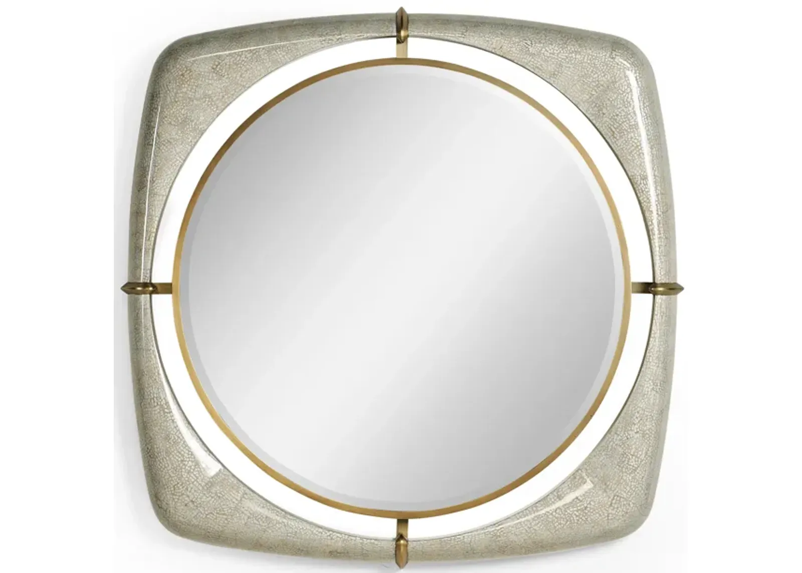 Toulouse Eggshell Mirror