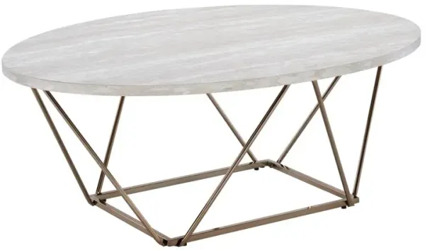 Rowyn Faux Marble Top Cocktail