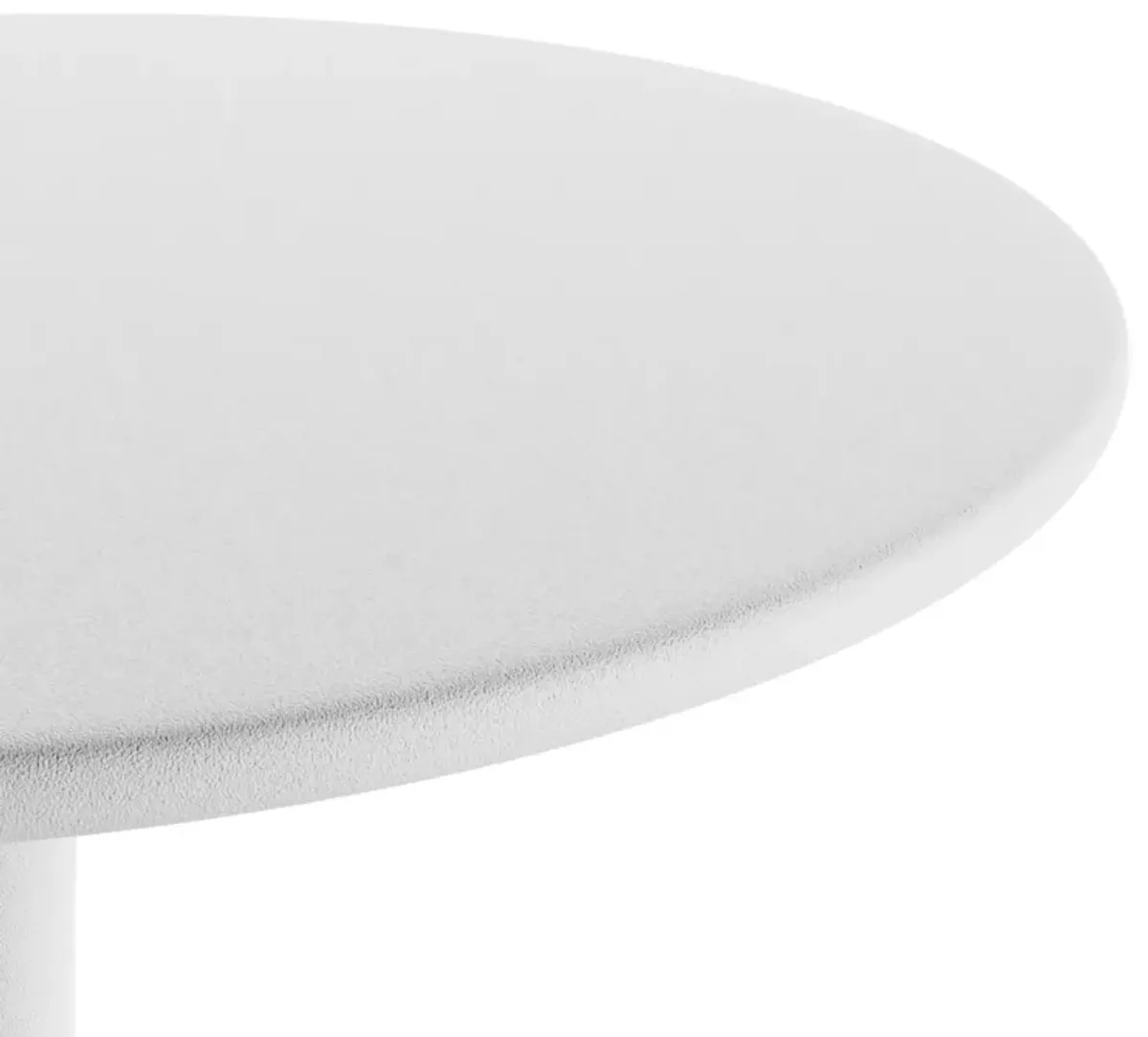 KURV™ OUTDOOR & INDOOR ROUND 24" STEEL COUNTER HEIGHT TABLE