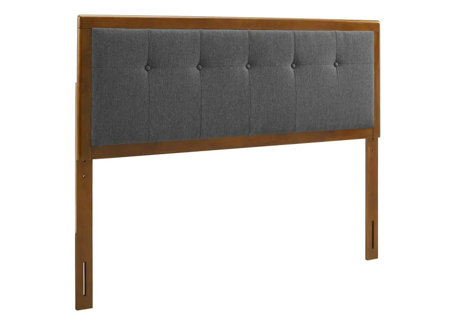 Modway - Draper Tufted Queen Fabric and Wood Headboard