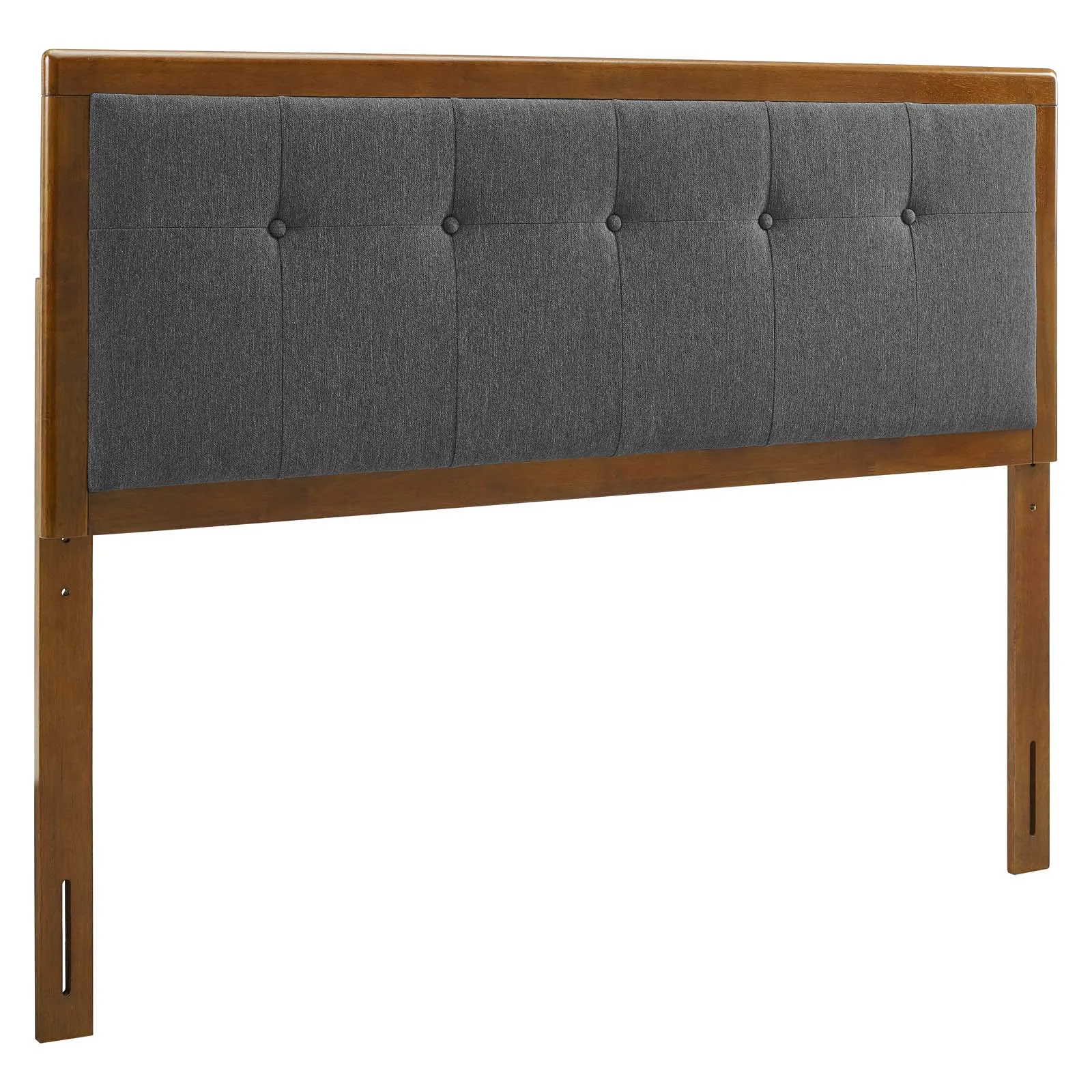 Modway - Draper Tufted Queen Fabric and Wood Headboard