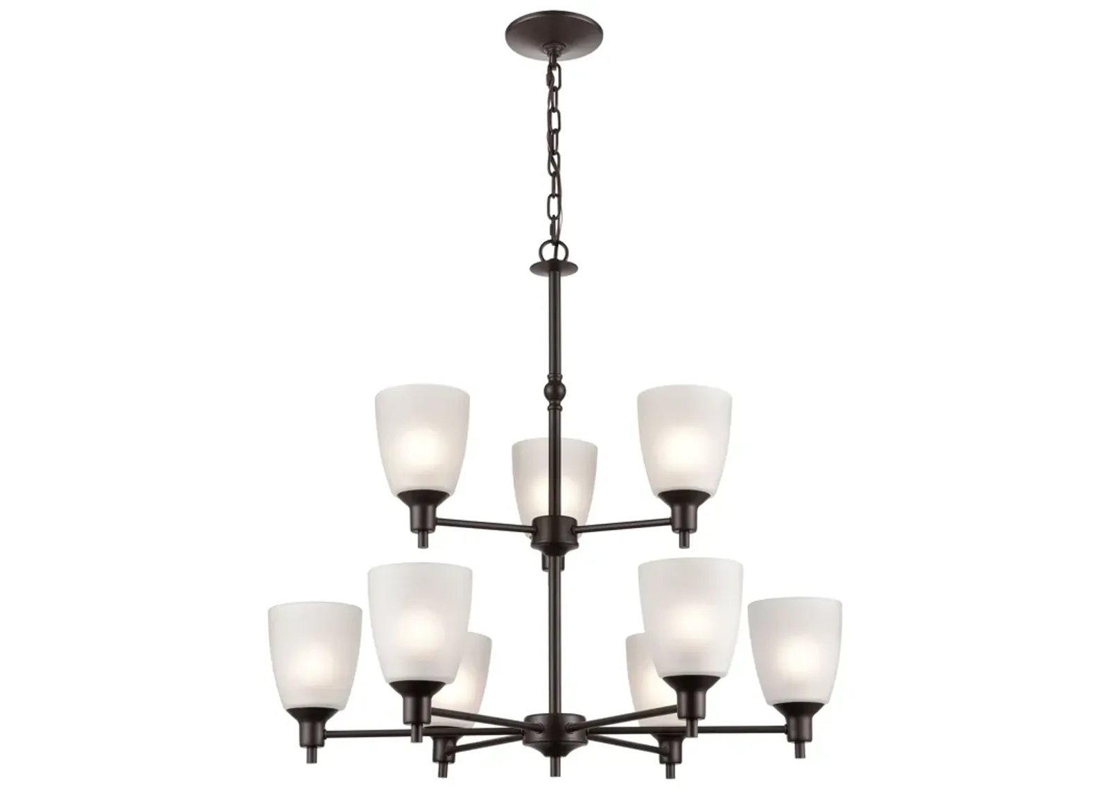 Bronze Jackson 29'' Wide 9-Light Chandelier