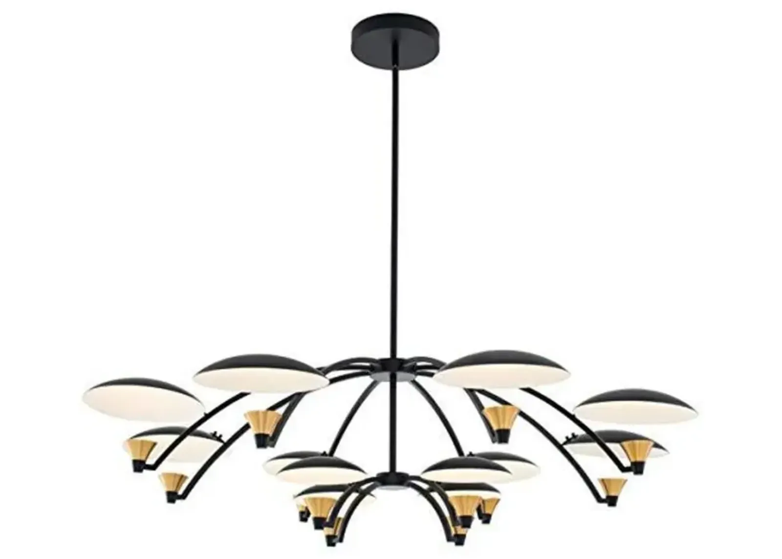 Belen Kox Enchanting Tiers 2-Tier LED Chandelier (4+8 Light), Belen Kox