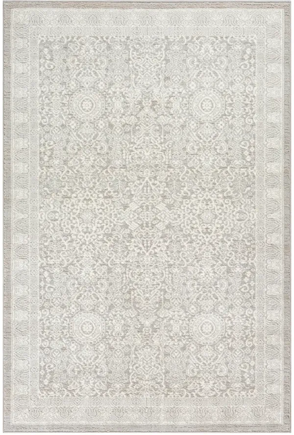 Eco Cycle ECY01 Silver/Ivory 3'11" x 5'11" Rug