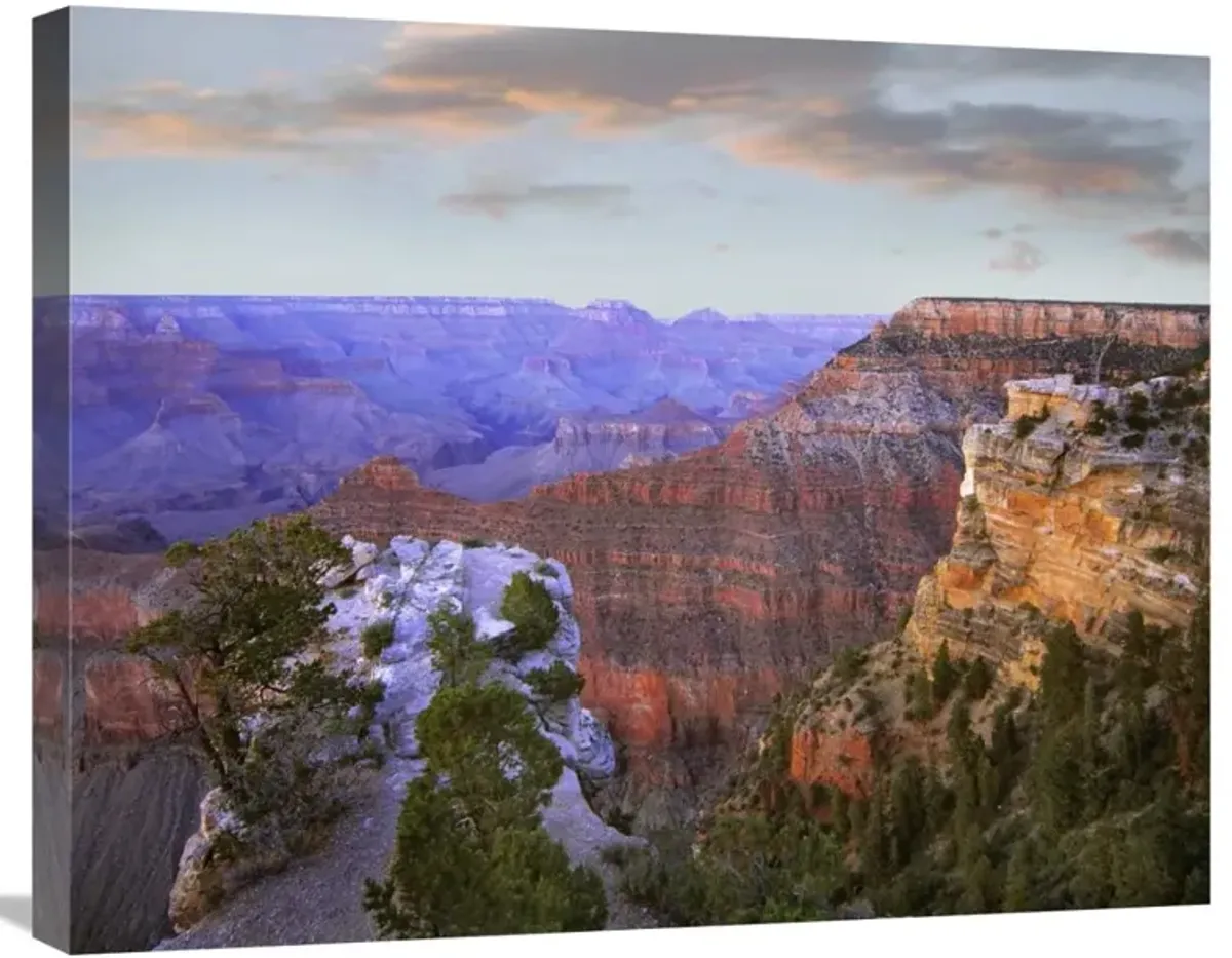 Wotans Throne from South Rim, Grand Canyon National Park, Arizona-Canvas Art-28x22
