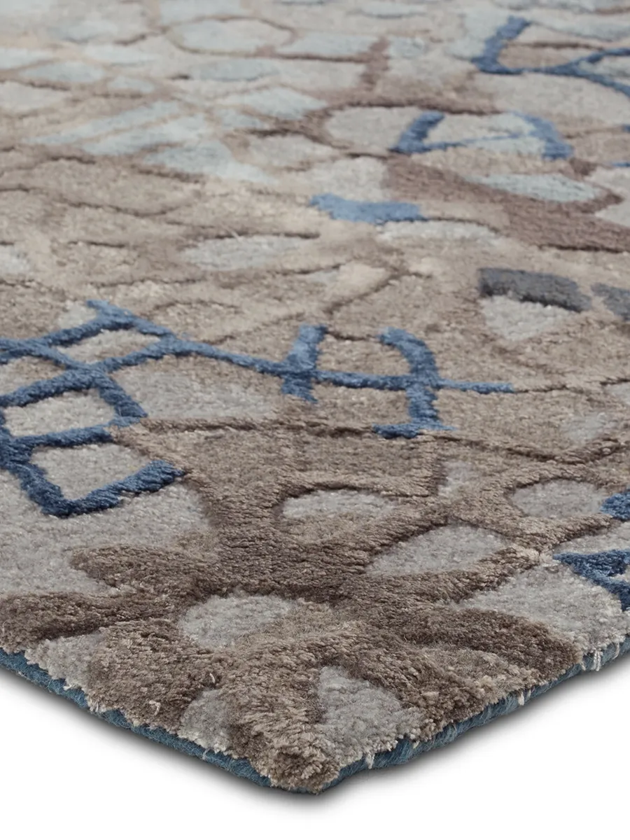 Fragment Sahaj Blue 6' x 9' Rug