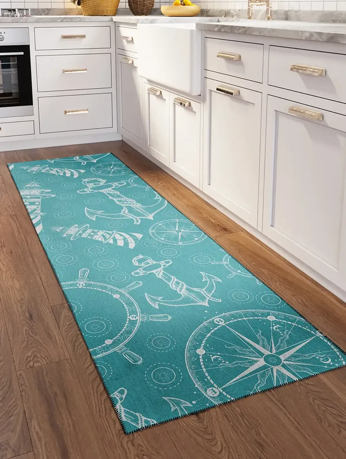 Harbor HA9 Ocean 2'3" x 7'6" Rug