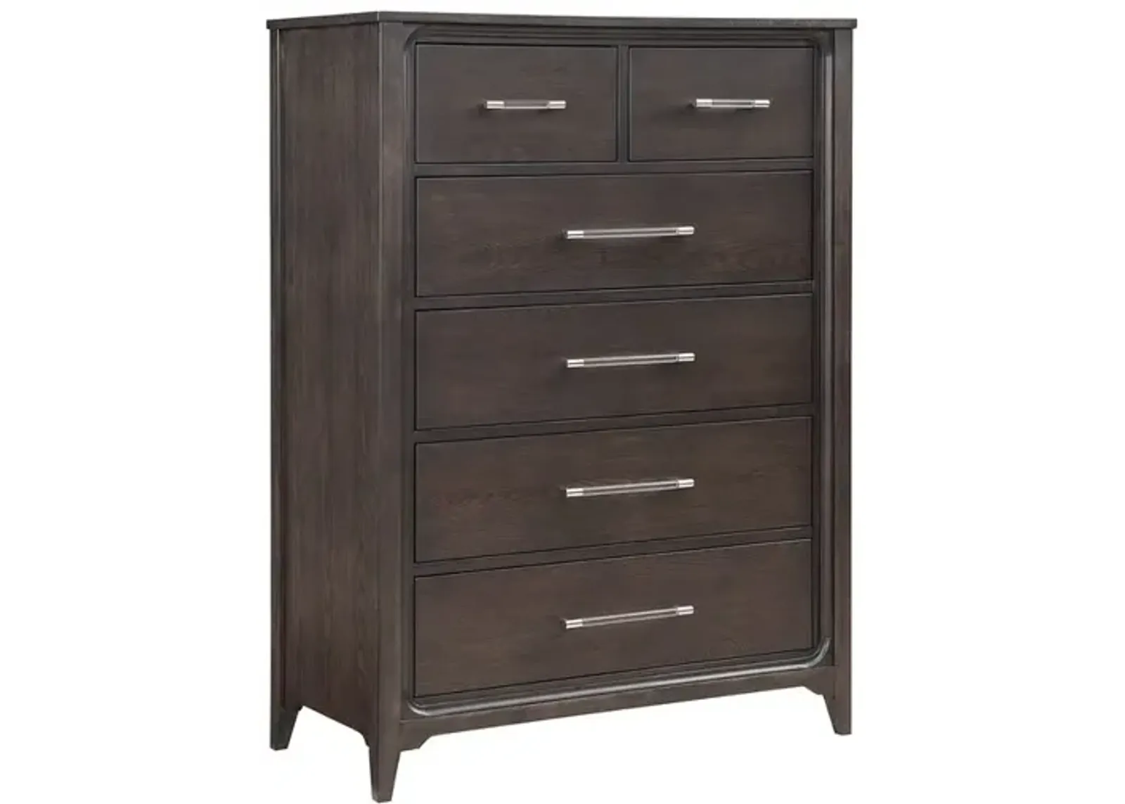 Dark 6-drawer Chest