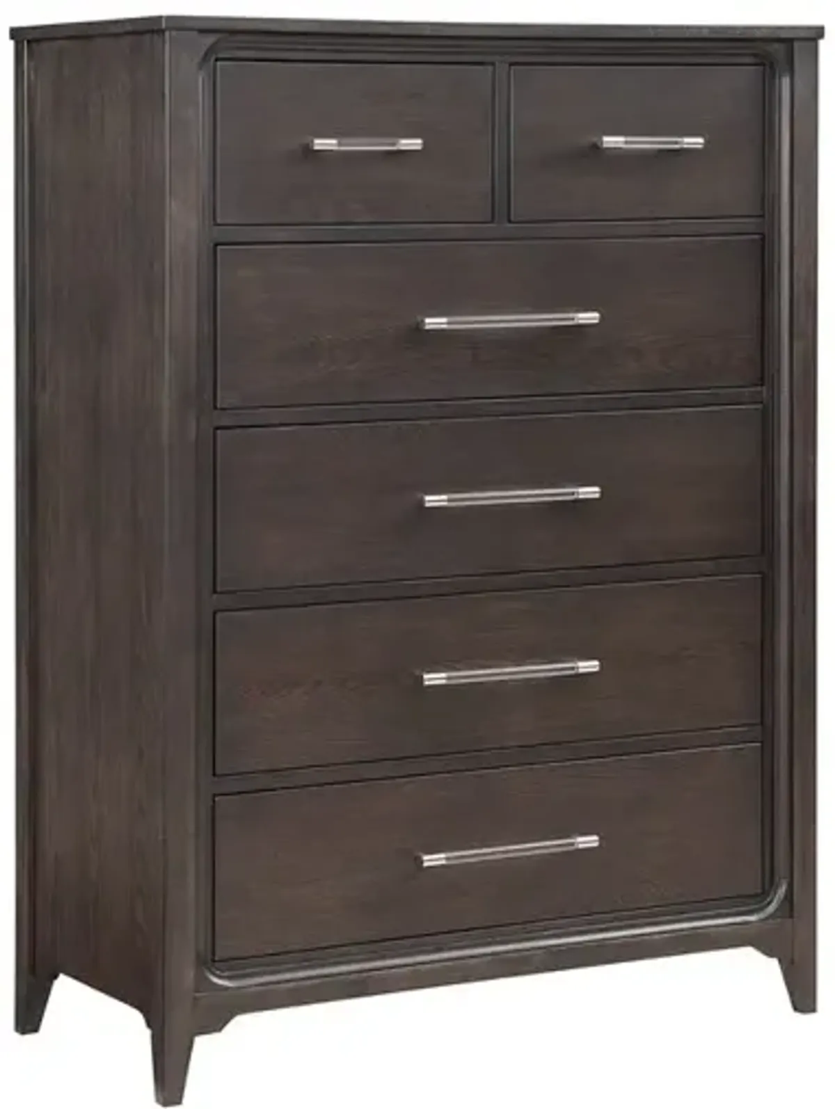 Dark 6-drawer Chest