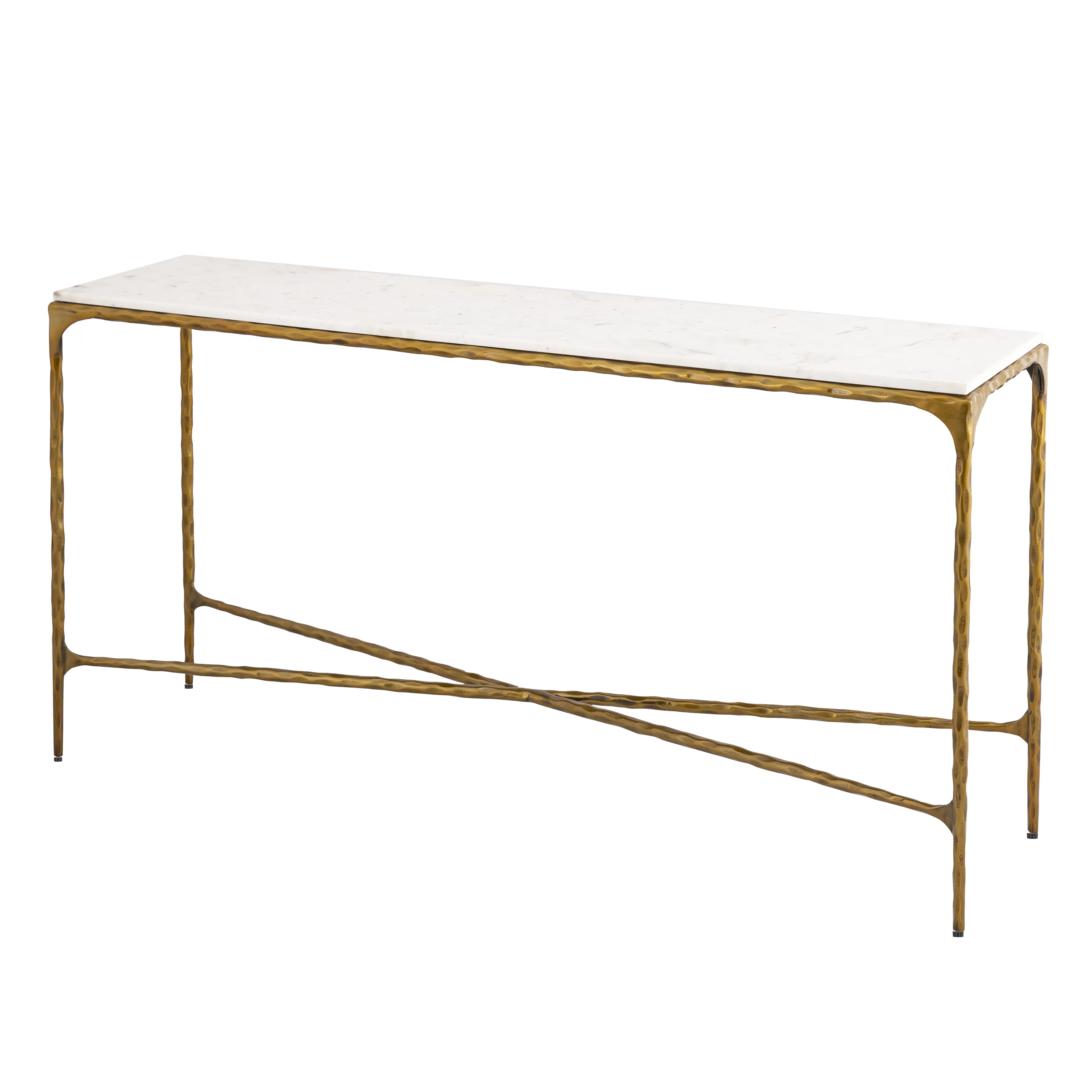 Seville Forged Gold Console Table