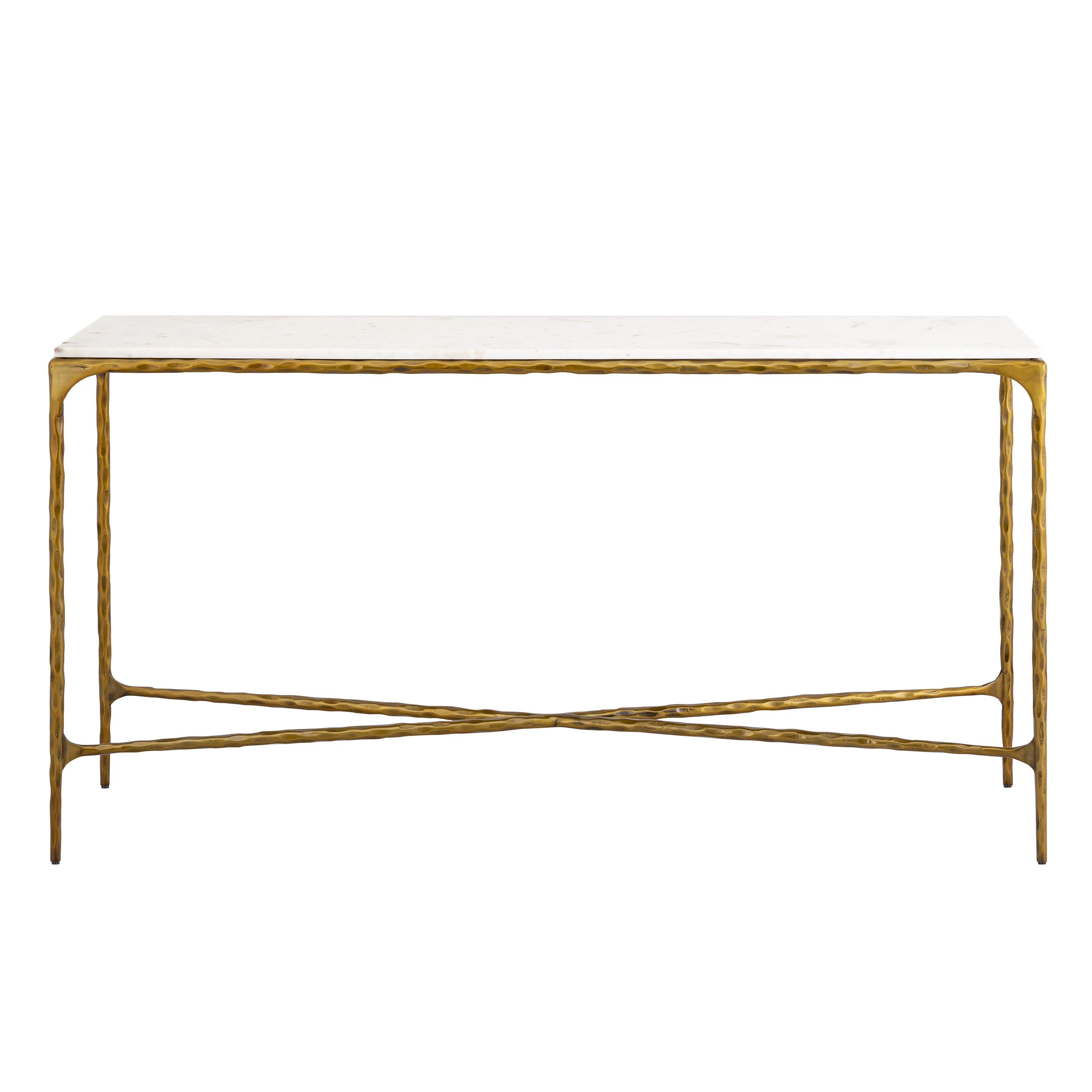 Seville Forged Gold Console Table