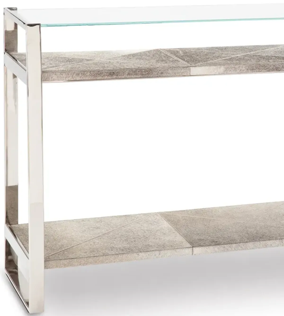 Andres Hair on Hide Console Table