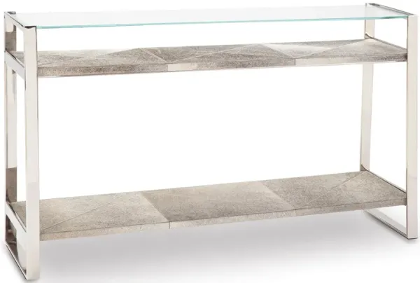 Andres Hair on Hide Console Table