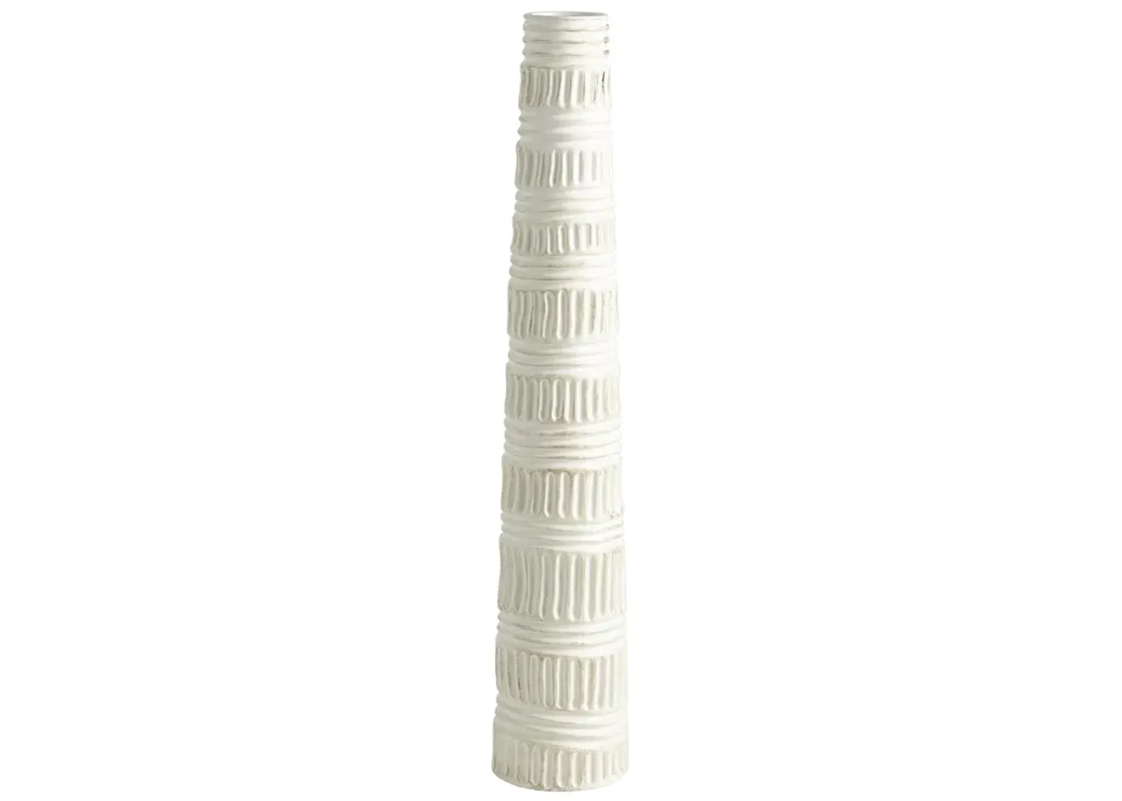 Totem Vase-White Large