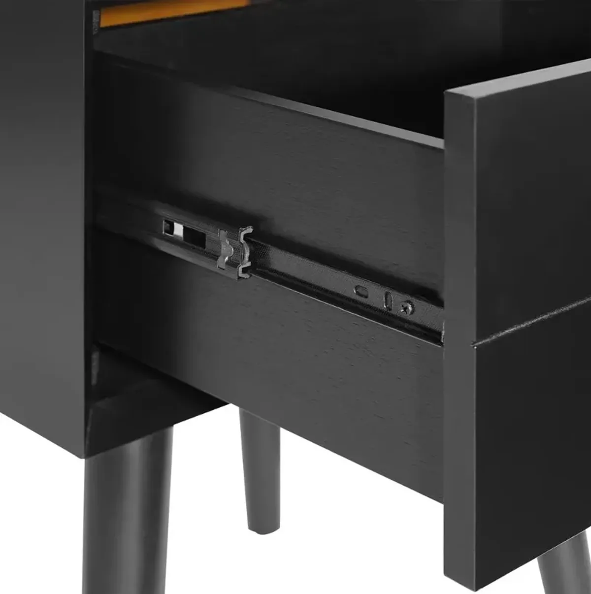 Landon Night Stand Matte Black