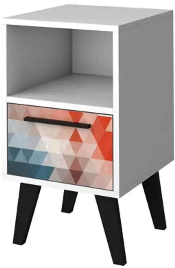 Amsterdam Multi Color Nightstand