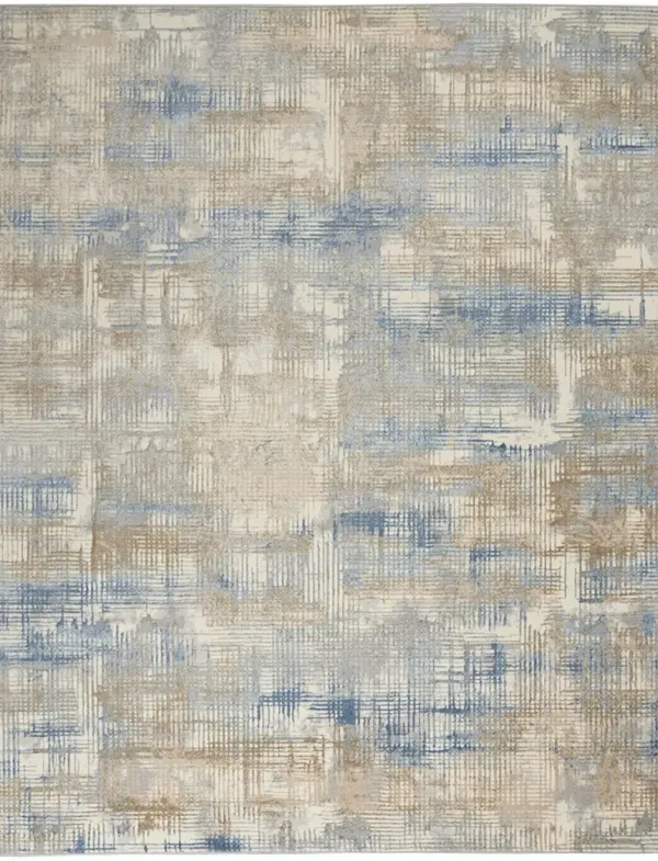 CK950 Rush CK951 Blue/Beige 7' x 10' Rug