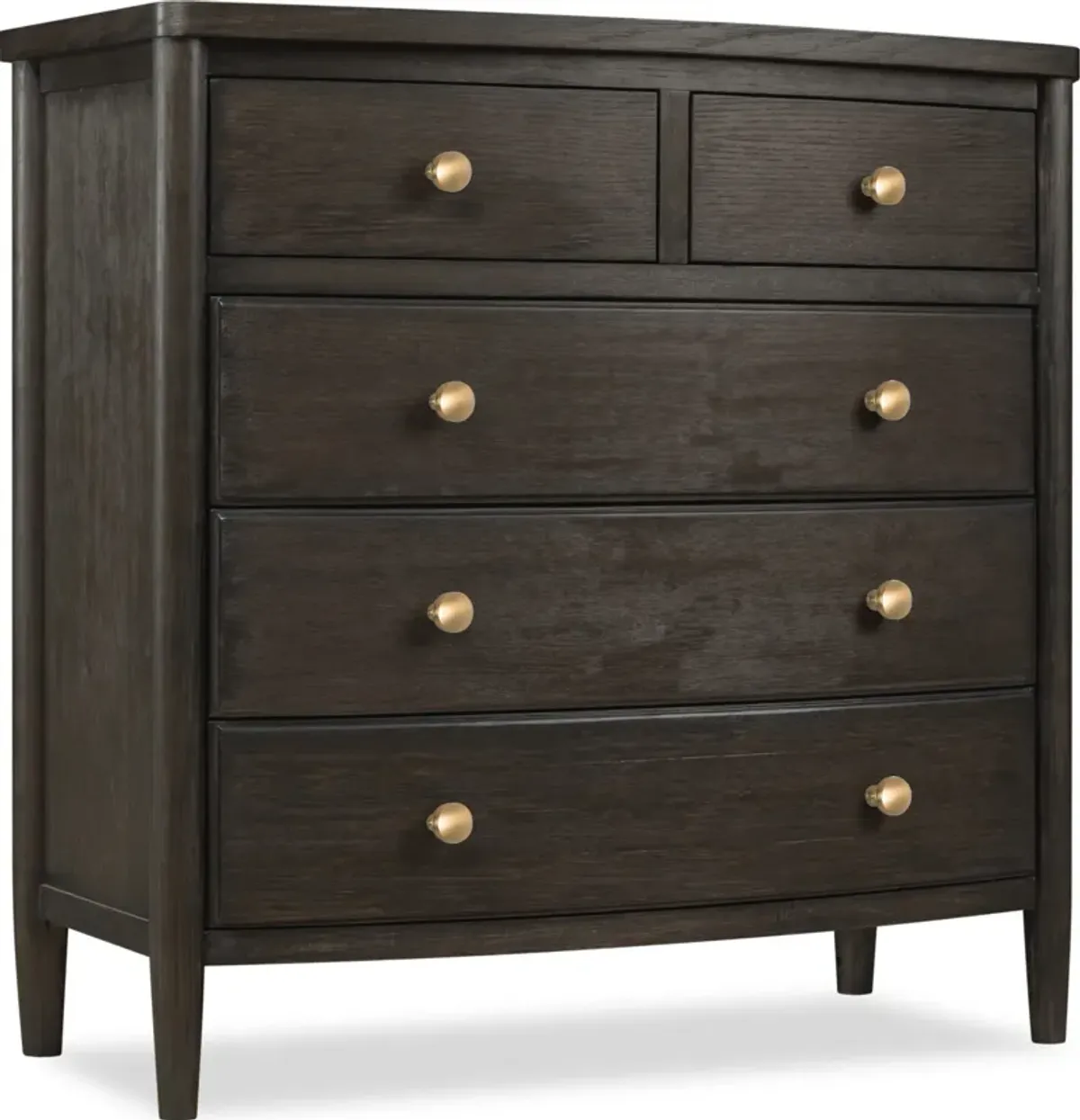 Rockport Five Drawer Small Chest in Yin