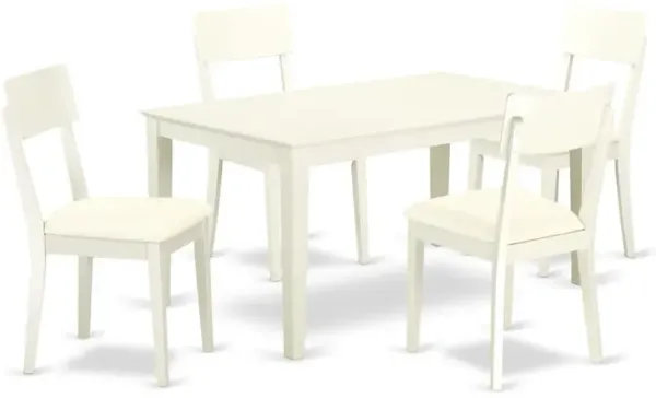 Dining Room Set Linen White