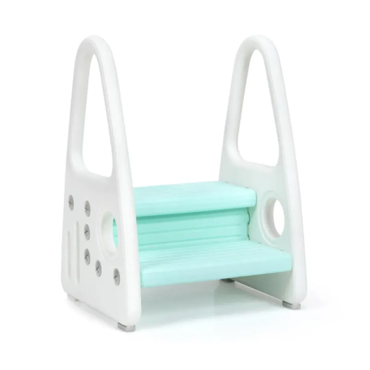 Hivvago Kids Step Stool Learning Helper with Armrest for Kitchen Toilet Potty Training