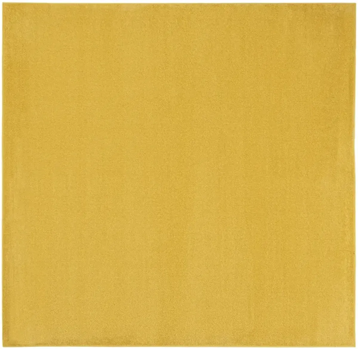 Nourison Essentials NRE01 Yellow 7' x Square Rug