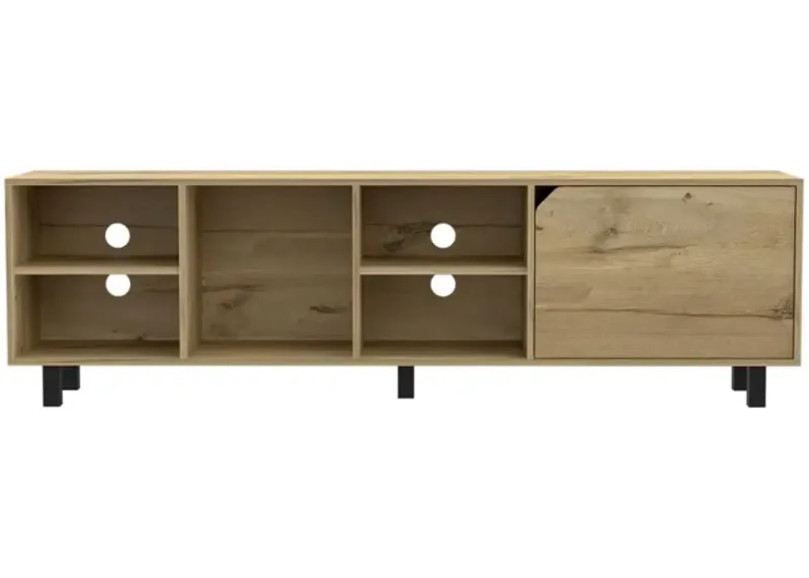 Tv Stand For Tv´S Up 70" Estocolmo, Living Room, Light Oak