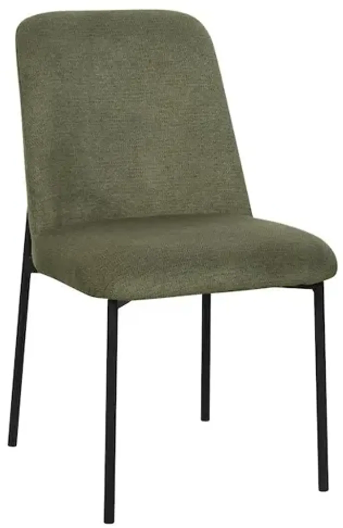 New Classic Furniture Erik Metal & Fabric Side Chair (Set of 2), Green