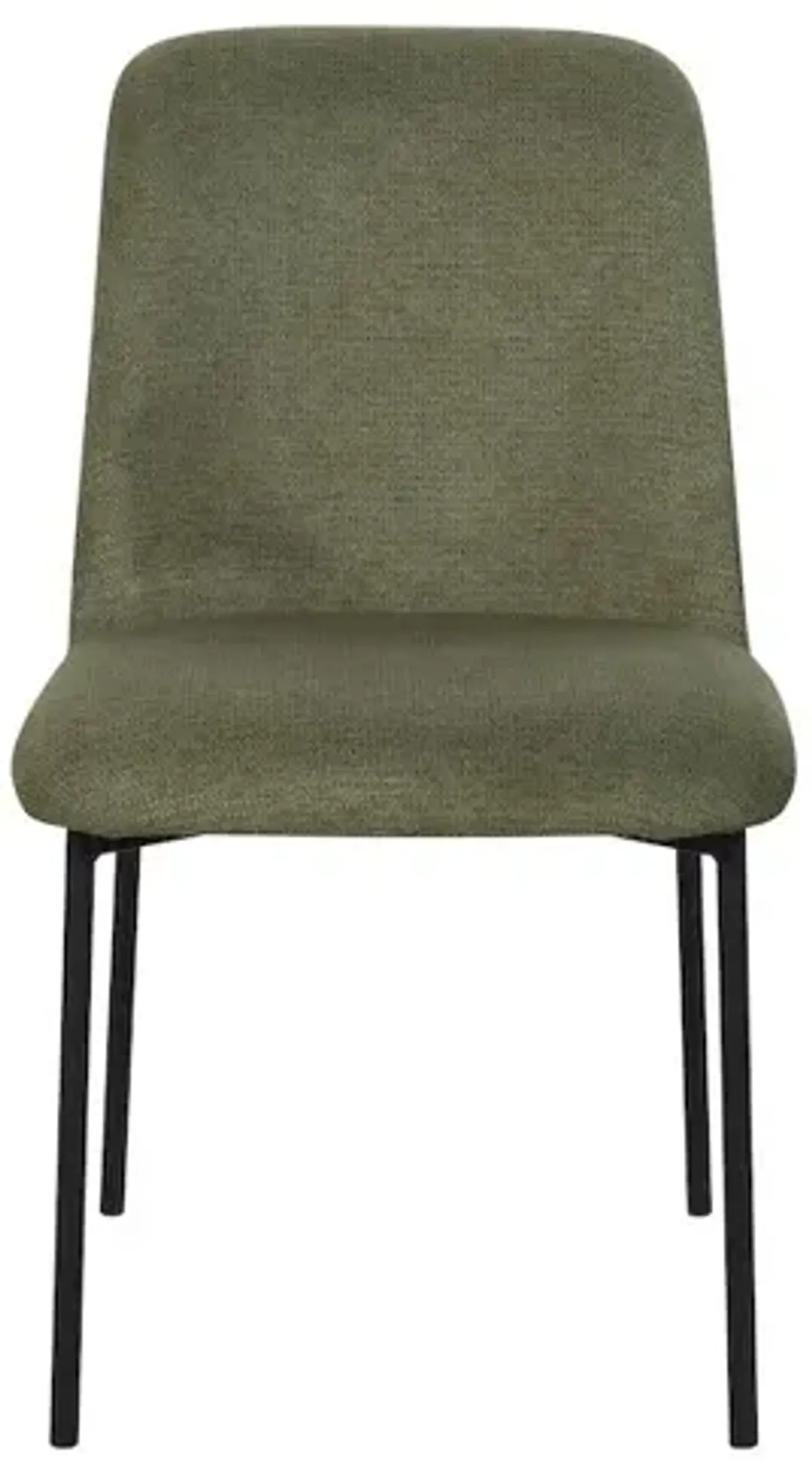 New Classic Furniture Erik Metal & Fabric Side Chair (Set of 2), Green