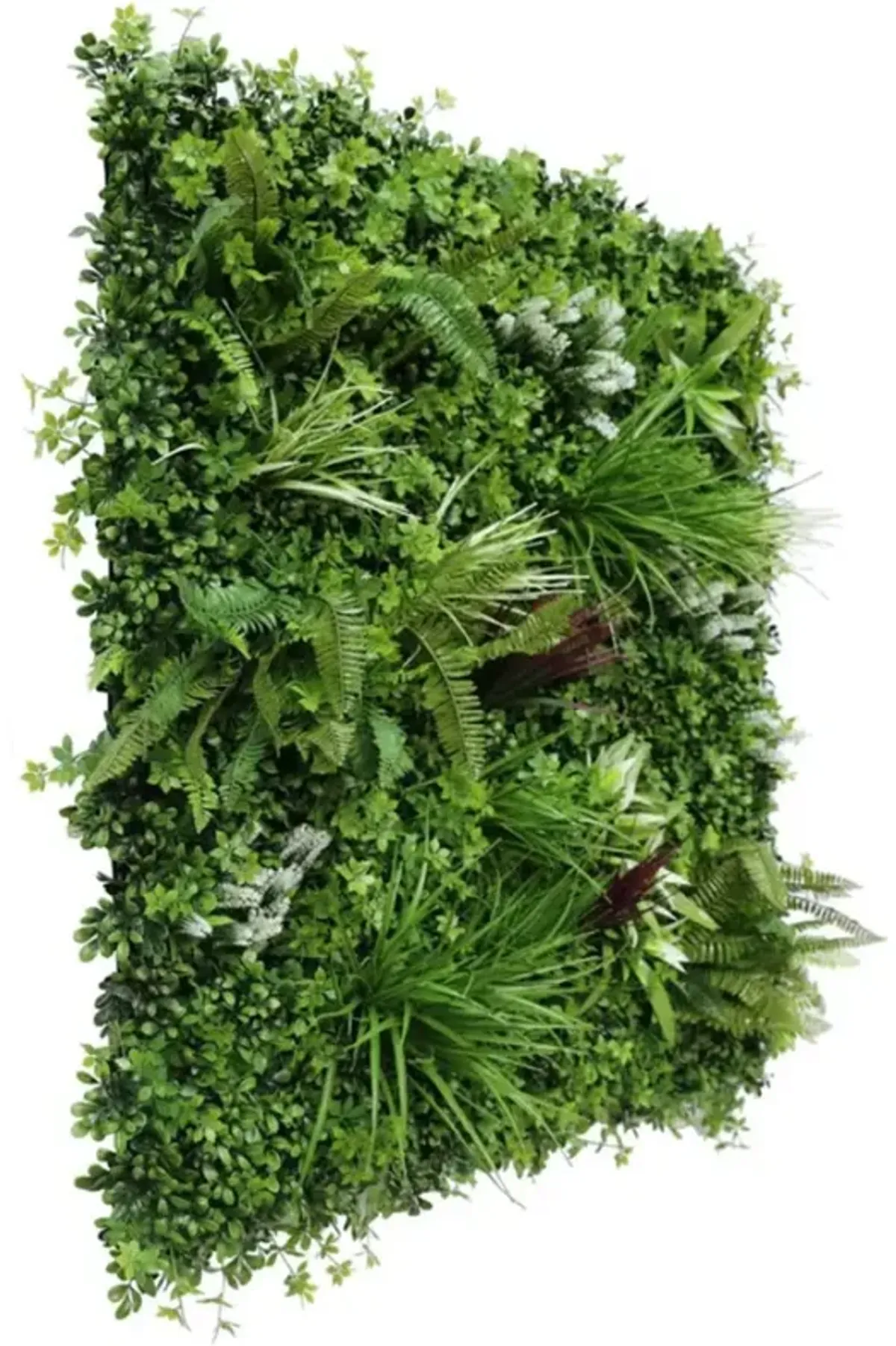 Luxury Tropical Vista Artificial Vertical Garden 40" x 40" 11SQ FT Commercial Grade UV Resistant